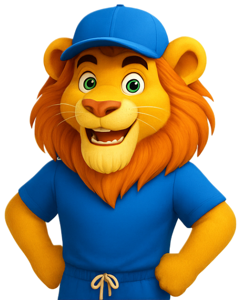 Kuba the Lion Mascot